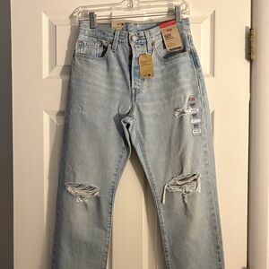 Levi's Women’s 501 Original high rise straight leg jean